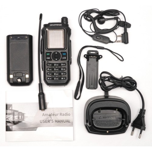 Портативна рація Baofeng UV-21M Black