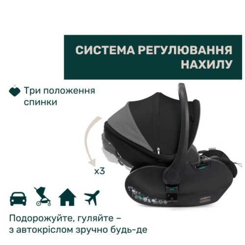 Автокрісло Chicco First-Seat Recline i-Size Чорне (8058664174140) (87100.45)