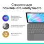Чохол до планшета Logitech Combo Touch for iPad Air 13-inch (M2) OXFORD GREY - US (920-012618)