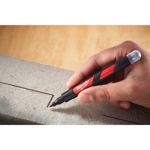 Маркер Milwaukee INKZALL для будмайданчика тонкий зі стілусом (48223101)