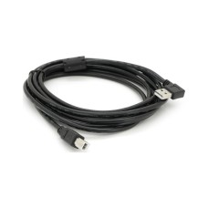 Кабель для принтера USB 2.0 AM/BM 3.0m 90° corner black Ritar (YT-AM/BM90°-3.0B)