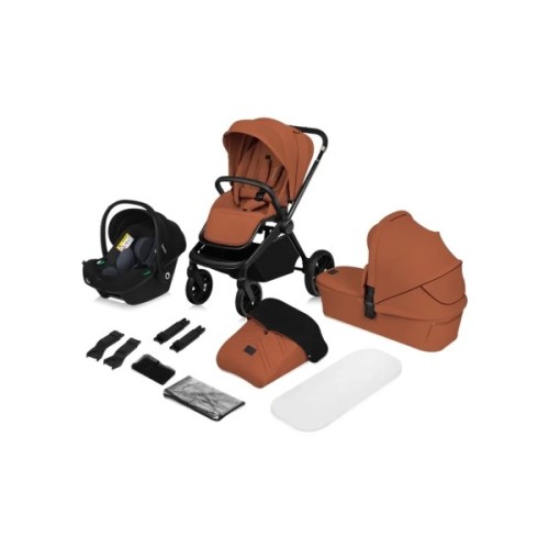 Коляска Lionelo Mika plus 3 in 1 brown rust (LO-MIKA PLUS 3IN1 BROWN RUST)