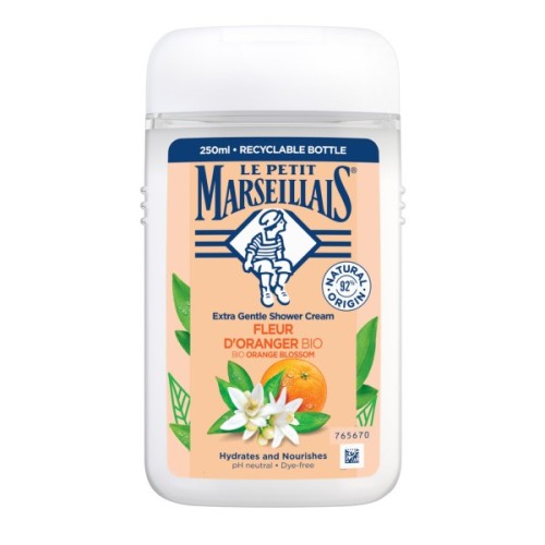 Гель для душу Le Petit Marseillais Квітка апельсинового дерева 250 мл (3251241048468/3574661578316)