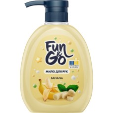 Рідке мило Fun&Go Banana 300 мл (4820204701789) Рідке мило Fun&Go Banana 300 мл (4820204701789)