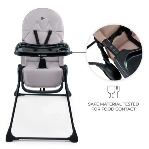 Стілець для годування Kinderkraft Binci Grey (5902533928002)