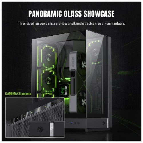 Корпус для ПК Gamemax T20 BK