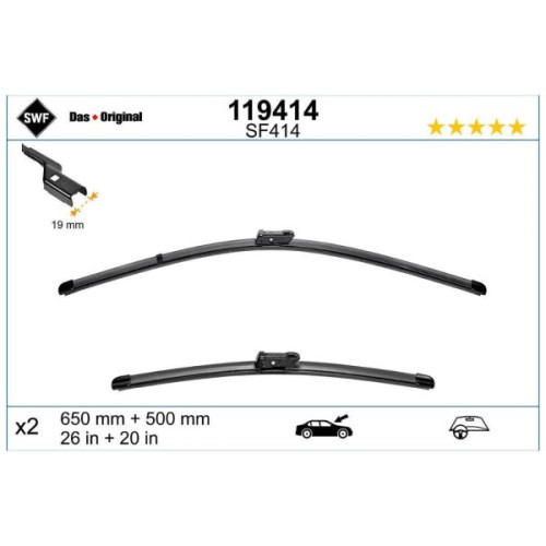 Щітка склоочисника SWF 119414