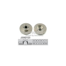 Гальмівний диск Nipparts J3302123