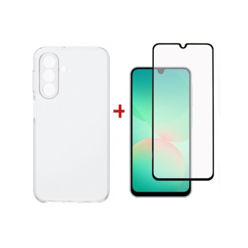Чохол до мобільного телефона Dengos TPU + glass Samsung Galaxy A26 Transparent (DG-KM-188)