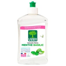 Засіб для ручного миття посуду L'Arbre Vert М'ятний базилік 500 мл (3450601023897/3450601047114)