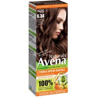 Фарба для волосся Acme Color Avena Naturals Стійка 6.34 - Caramel Chestnut (4823115503268)