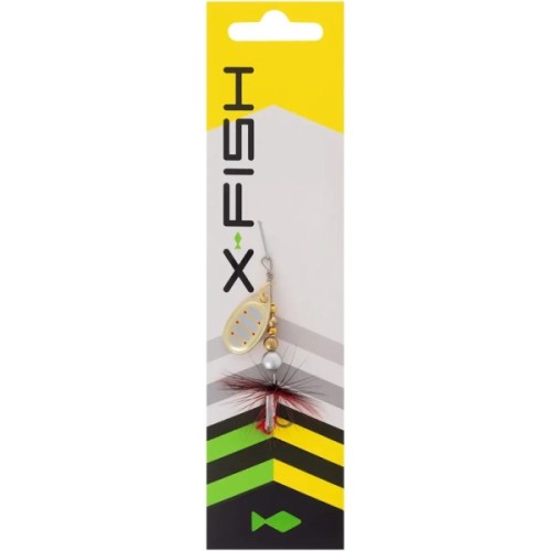 Блешня X-Fish Sirius 3.7g 1 Gold SRD (1917.06.47)