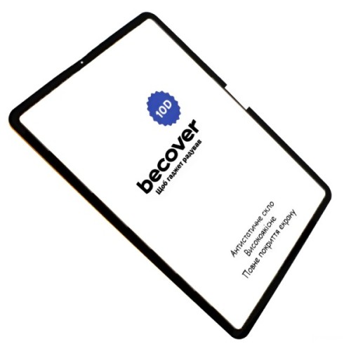 Скло захисне BeCover 10D Apple iPad Pro 11" M5 2025 black (715946)