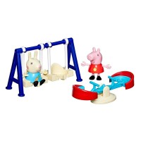 Ігровий набір Peppa Pig серії Моменти з Пеппою – Пригоди на гойдалках (G1857)