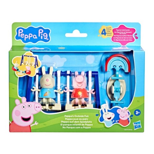 Ігровий набір Peppa Pig серії Моменти з Пеппою – Пригоди на гойдалках (G1857)