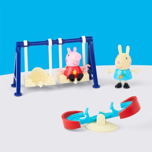Ігровий набір Peppa Pig серії Моменти з Пеппою – Пригоди на гойдалках (G1857)