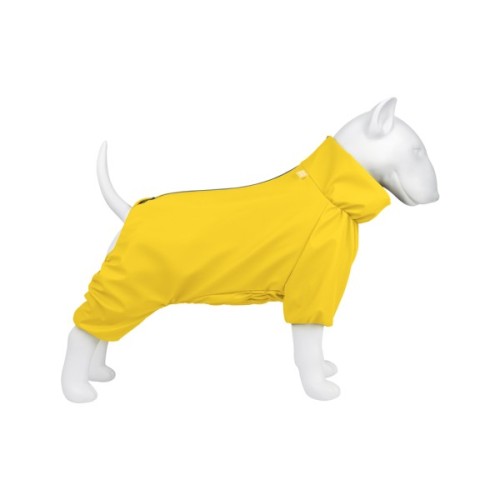 Дощовик для тварин WAUDOG Clothes водонепроникний M45 жовтий (19888)