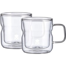 Набір чашок MasterPro Mixology з подвійними стінками 140 мл, 2 шт (BGMP-20208)