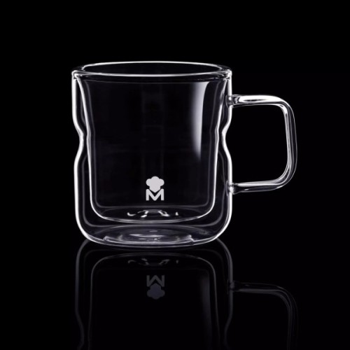 Набір чашок MasterPro Mixology з подвійними стінками 140 мл, 2 шт (BGMP-20208)