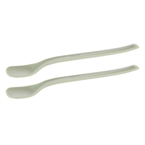 Набір дитячого посуду Lovi Pistachio перші ложечки для годування 2 шт (35/584_gre)