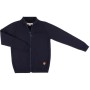 Кофта дитяча на блискавки в'язана Na (AFB1213-116B-blue)