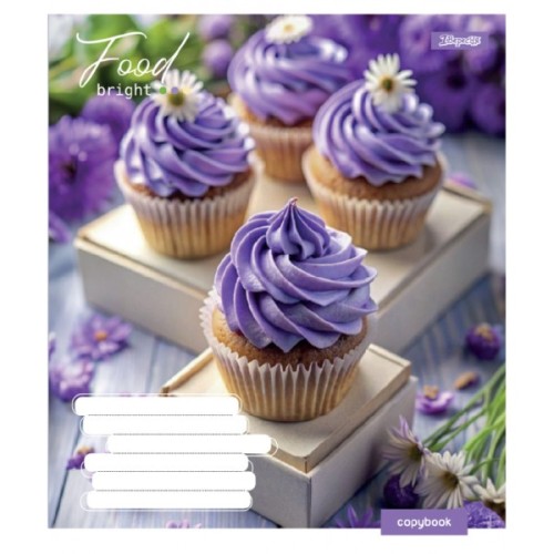 Зошит 1 вересня Bright FoodА5 48 аркушів клітинка (768134)