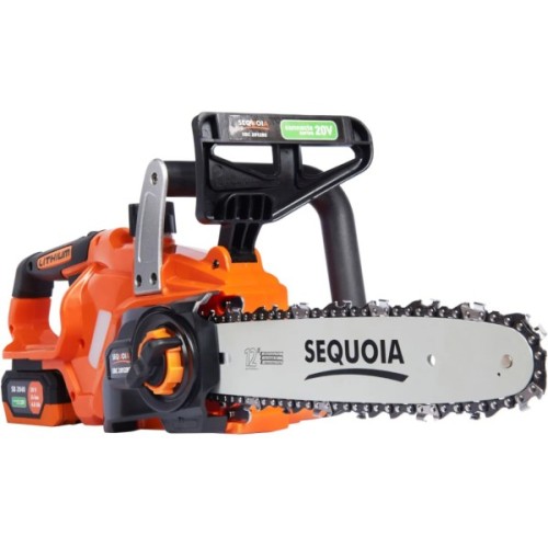 Ланцюгова пила SEQUOIA 20, безщіт. двиг, шина 30 см, АКБ 4 Ач та ЗП, 3.2 кг (SBC2012BS-EV)