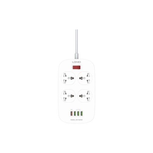 Мережевий фільтр живлення LDNIO SC4407Q 4роз. 4USB 2м (SC4407Q)