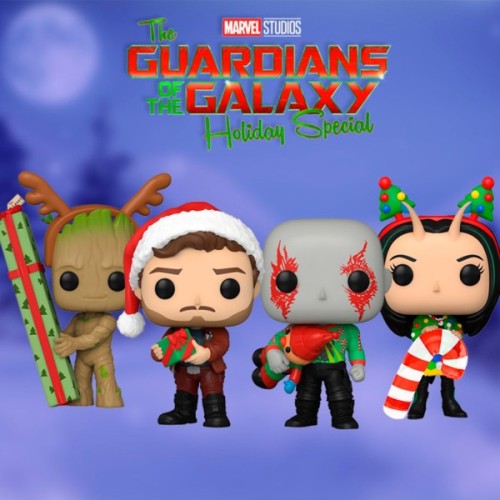 Фігурка для геймерів Funko Pop серії Вартові галактики: Holiday Special – Дракс (64330)