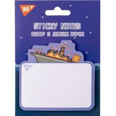 Папір для нотаток Yes з липким шаром фігурний 8bit UA 40 аркушів (170355)