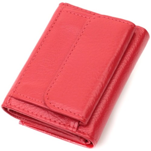 Портмоне ST Leather З натуральної шкіри Червоне (22729)