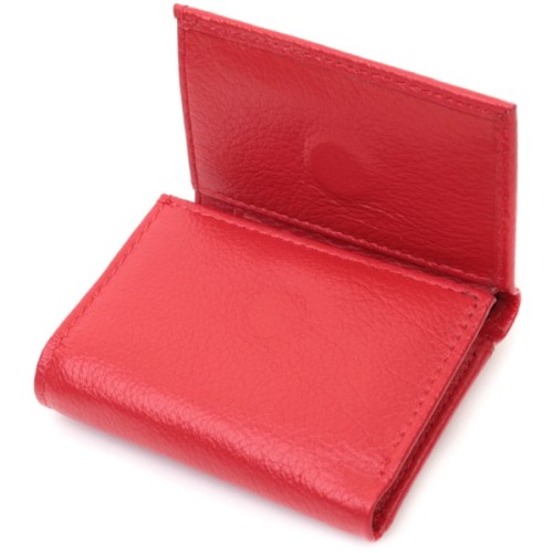 Портмоне ST Leather З натуральної шкіри Червоне (22729)