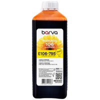 Чорнило Barva Epson 106 1л, Yellow (E106-795)