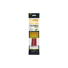 Мʼясні снеки Дмитрук Ковбаски сирокопчені Австрійські 80 г (4820247142754)