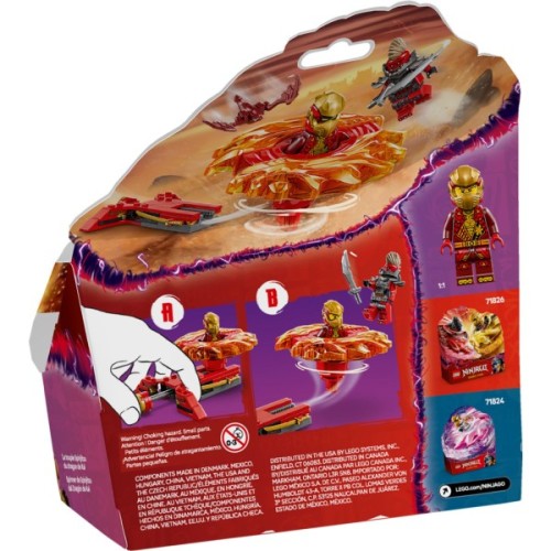 Конструктор LEGO Ninjago Дракон Кая Спін-джитсу (71823)