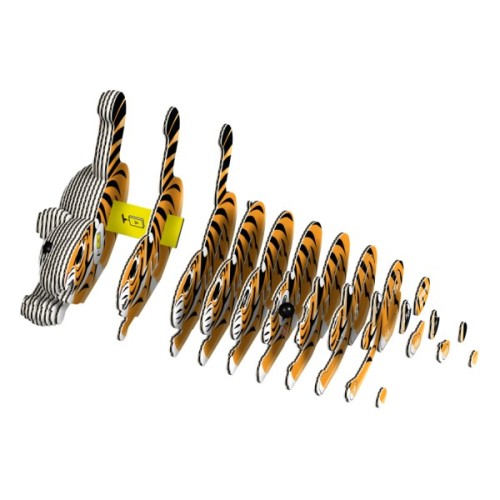 Пазл Eugy 3D Зоопарк Тигр (XEG-012)