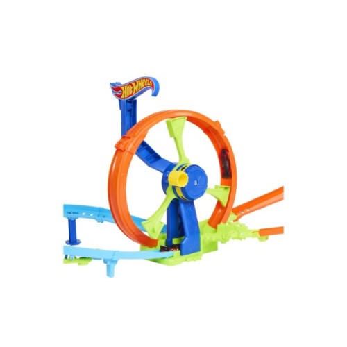 Автотрек Hot Wheels Stunt tracks Перегони на віражах (JBX65)