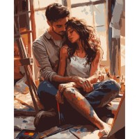 Картина по номерам Santi Закохані 40х50 см (955771)