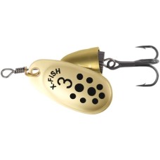 Блешня X-Fish Wolf 7g 3 Gold (1917.05.41)