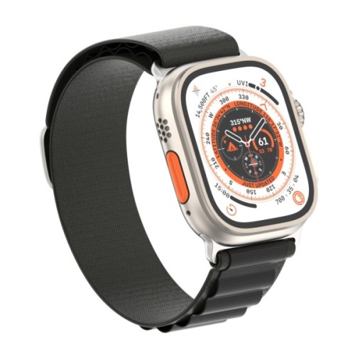 Ремінець до смарт-годинника Armorstandart Alpina Band для Apple Watch 42 (Series 11-10)/41/40/38 Black (ARM64976)