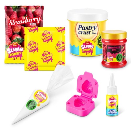 Ігровий набір Slime Mart Shopping Bag Полуничний чизкейк (15901A)
