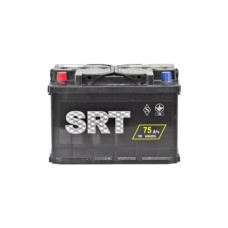 Акумулятор автомобільний SRT 6СТ-75АЗ (1) (+/-) (L3) 640А 12V (E)