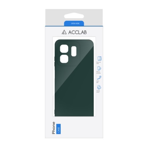 Чохол до мобільного телефона ACCLAB SoftShell Infinix Hot 50i Dark Green (1283126611643)