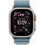 Смарт-годинник Apple Watch Ultra 3 GPS + Cellular 49mm Natural Titanium Case with Light Blue Alpine Loop - Medium (MEWM4QP/A)