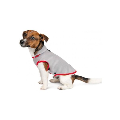 Жилет для тварин Pet Fashion FLEECY" ХS2 сіро-червоний (4823082419616)