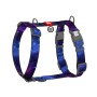 Шлея для собак WAUDOG H-подібна анатомічна Nylon з QR адресником "NASA21" пластиковий фастекс XL (347-0148)