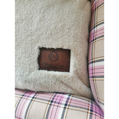 Лежак для тварин Chloe's Home Дублін М рожевий (CLH4074)