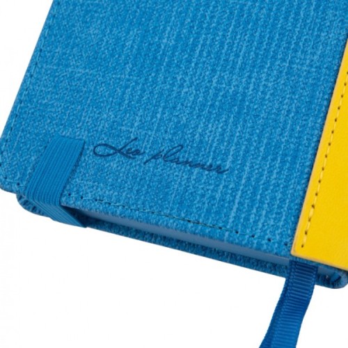 Тижневик Leo planner датований 2025 Ukraine А6 синьо-жовтий 352 сторінки (252555)