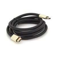 Кабель мультимедійний HDMI M to HDMI M 5.0m V2.1 8K black Merlion (YT-HDMI(M)/(M)8KV2.1-5.0m)