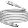 Дата кабель USB-C to USB-C 1.2m Magnetic 100W gray Verbatim (31854)